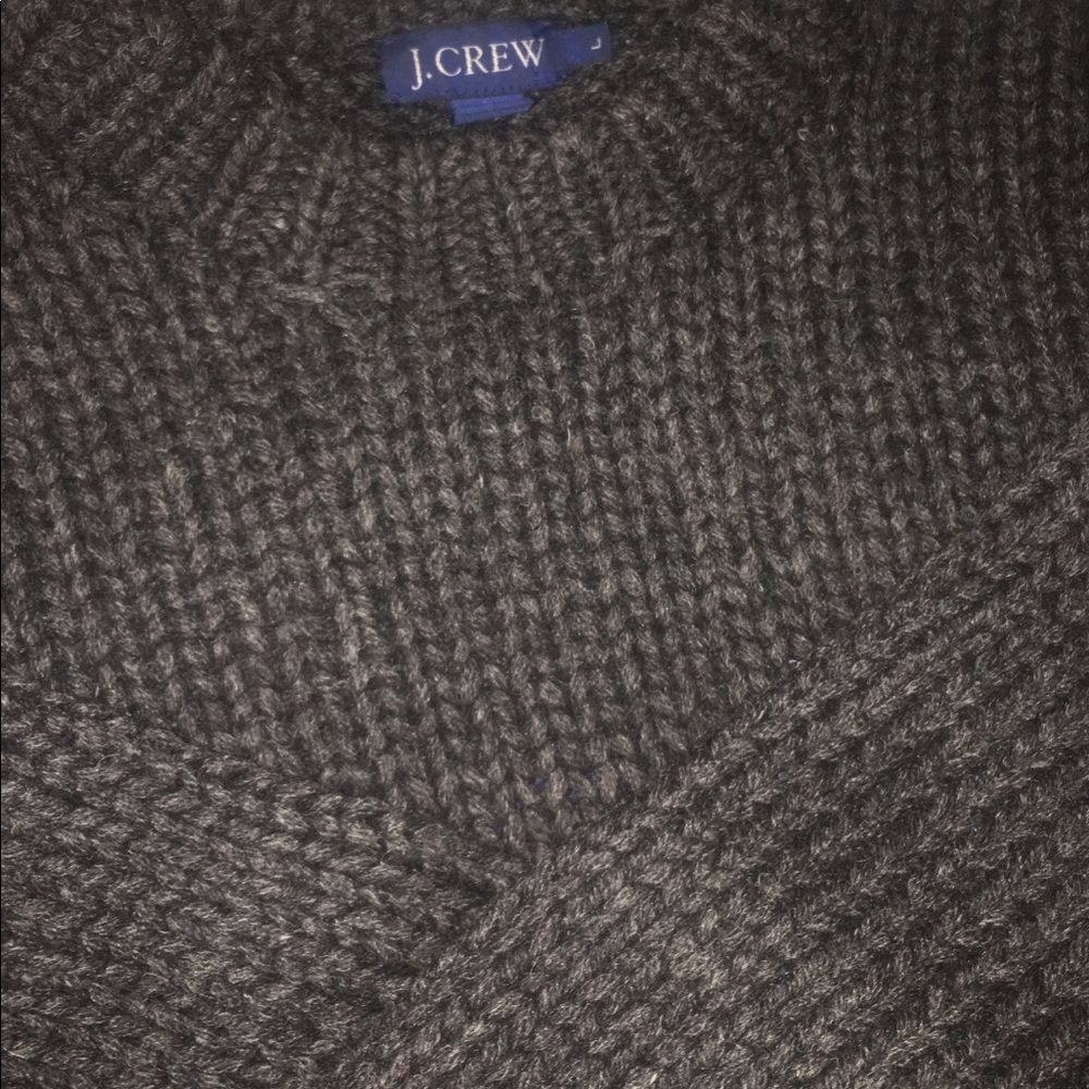 Pre-owned 100% J Crew Wool Sweater